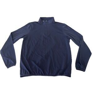 Tasc Performance 1/4 Zip Mens Blue Pullover Size Medium